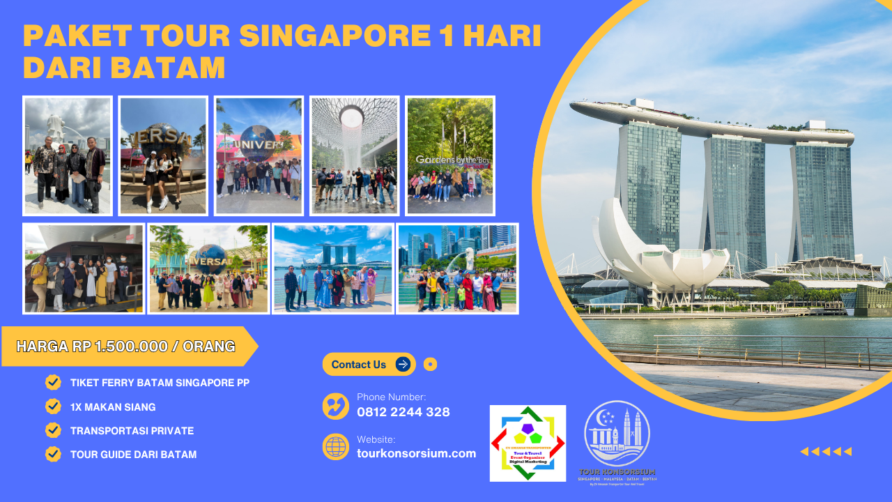One Day Trip Singapore Dari Batam