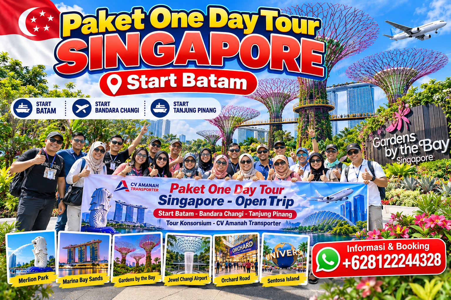 One Day Tour Singapore Dari Batam