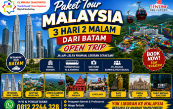 Paket Tour Malaysia 3 Hari 2 Malam Dari Batam Open Trip